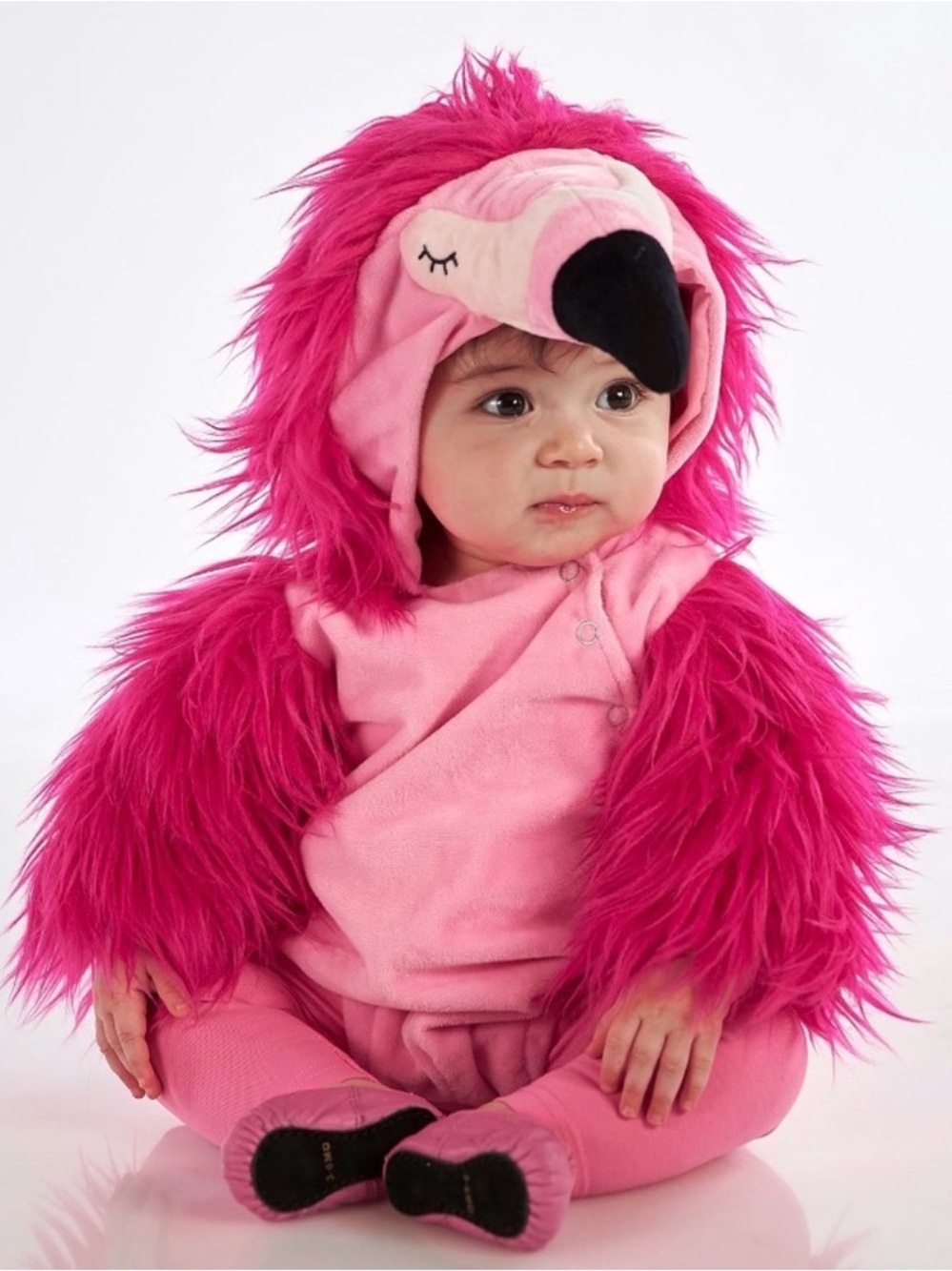 Pottery Barn Kids Hot Pink Flamingo Baby Costume